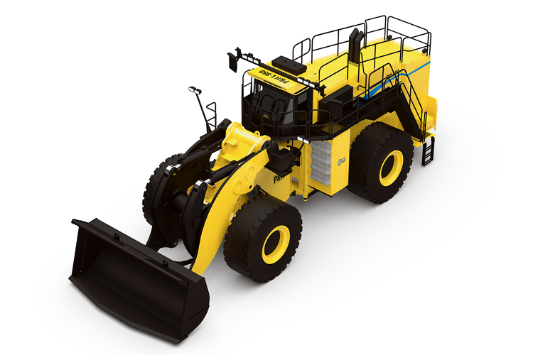 L-950, wheel loader, surface, CGI, KO, display photo, 2015